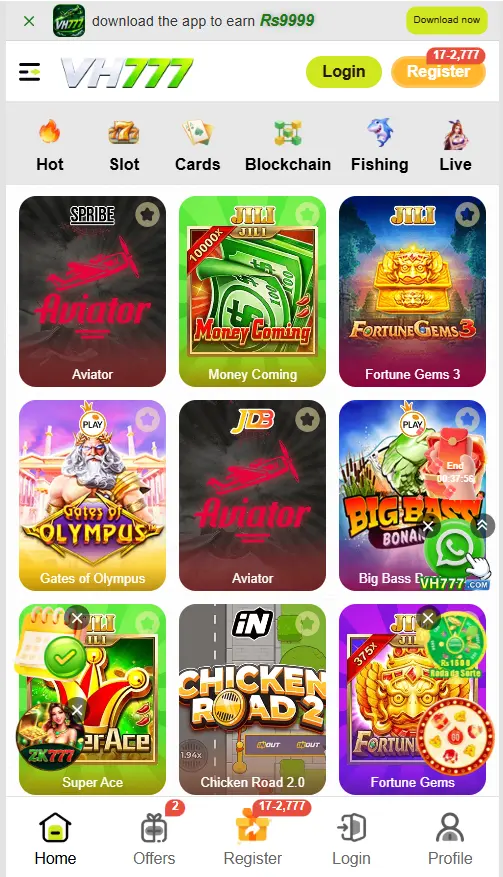 VH777 Game