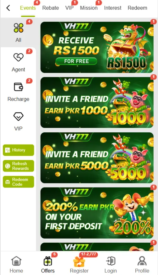 VH777 Game