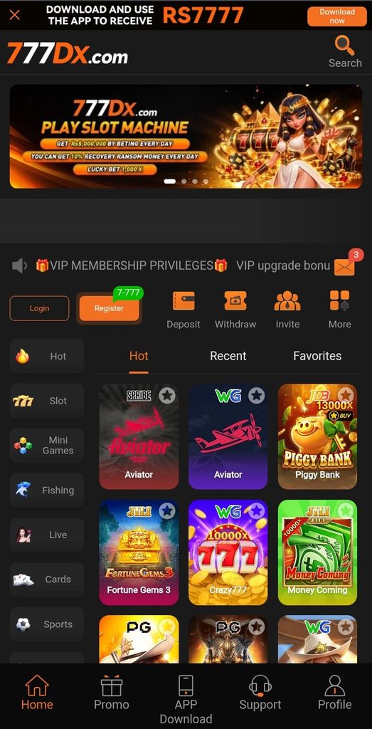 777DX Game